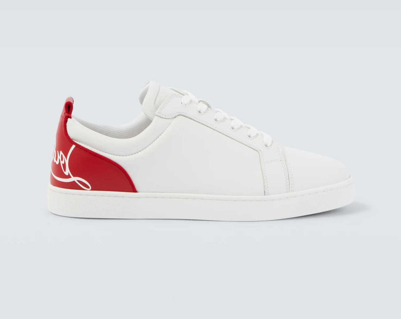 CHRISTIAN LOUBOUTIN sneakers fun Louis Junior in pelle