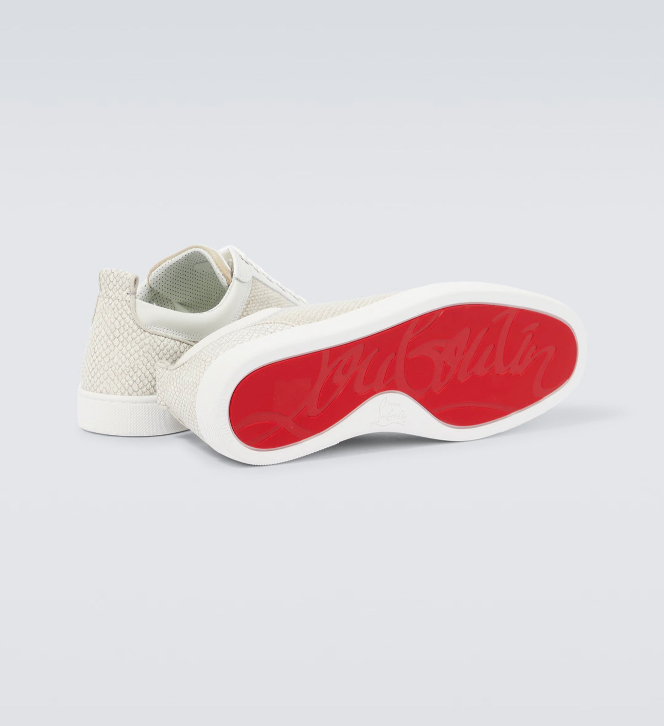 CHRISTIAN LOUBOUTIN sneakers louis junior spille in canvas