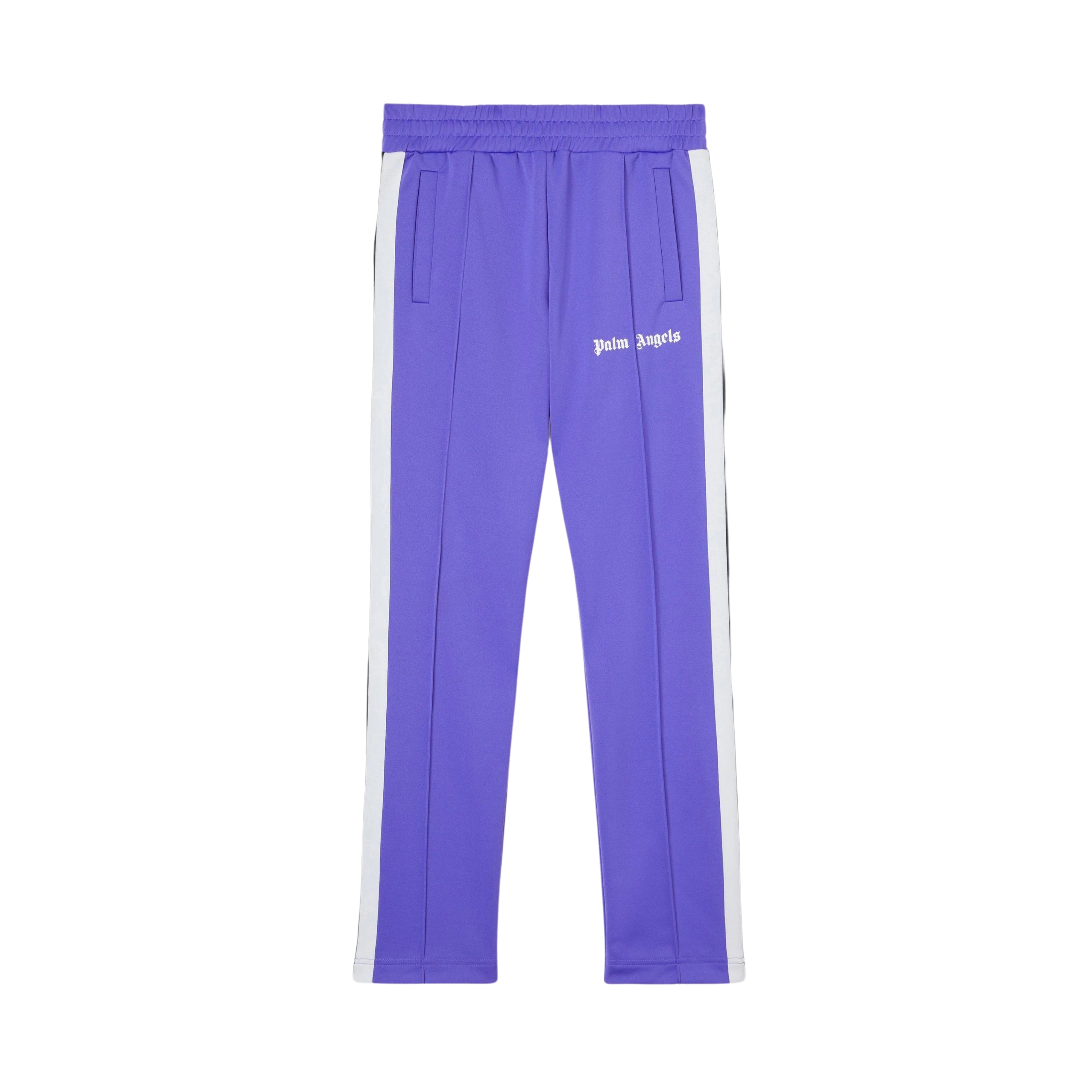 PALM ANGELS PANTALONI SPORTIVI VIOLA
