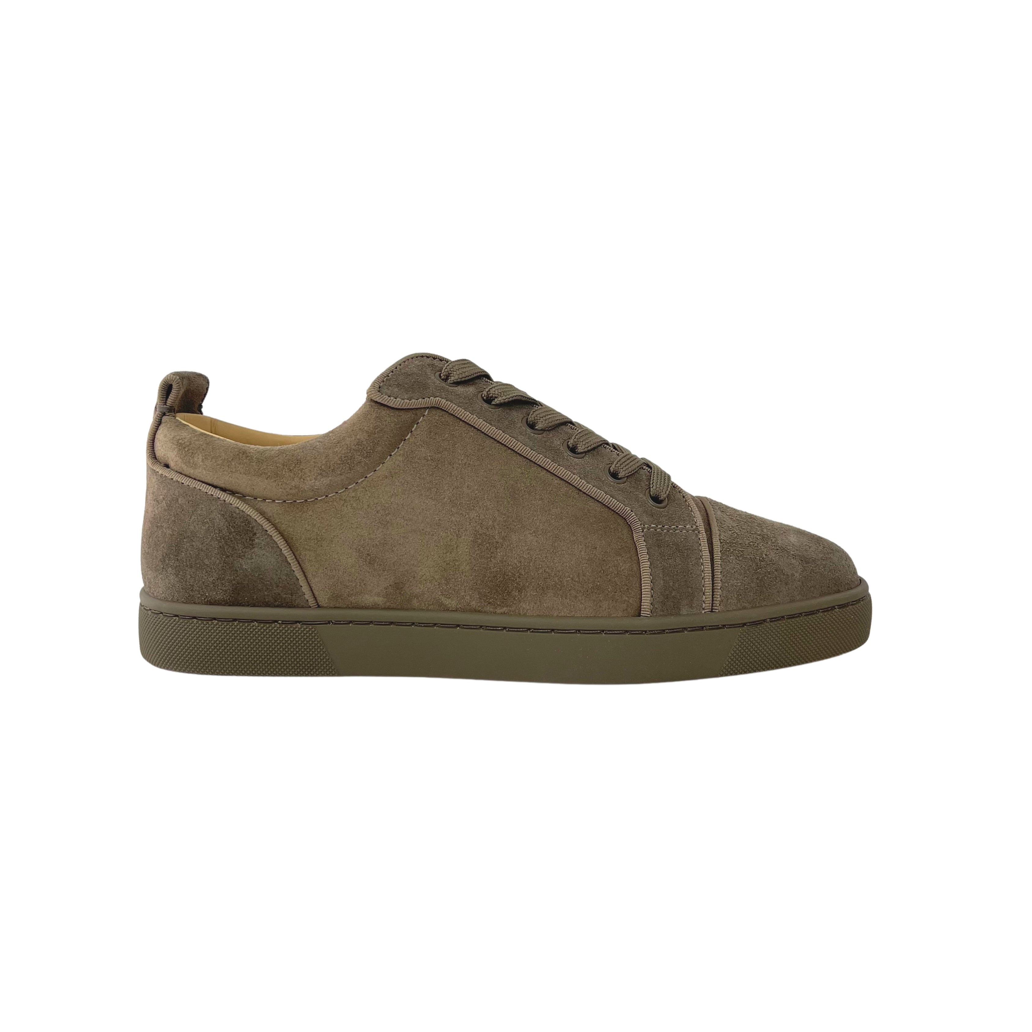 CHRISTIAN LOUBOUTIN louis junior spikers camoscio