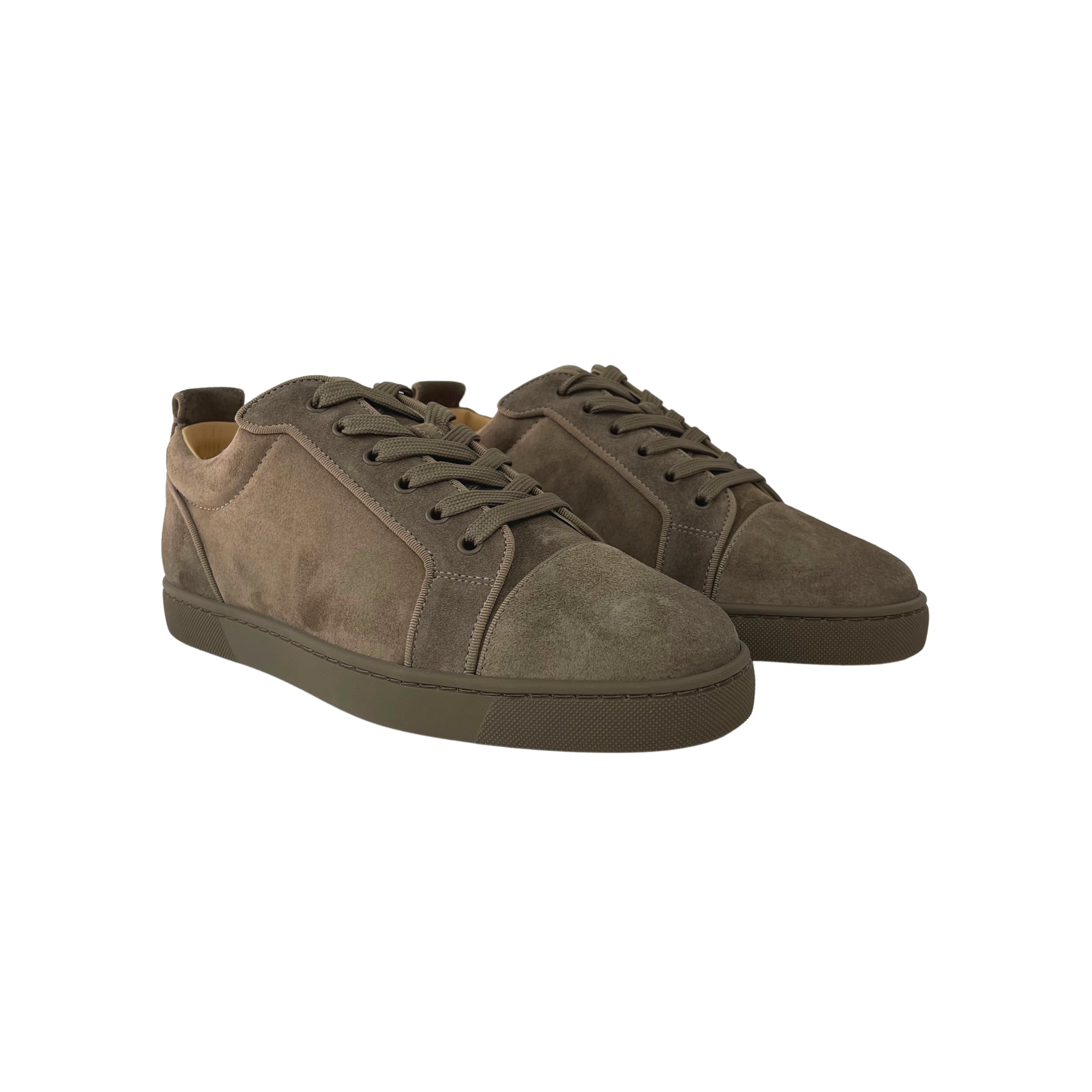 CHRISTIAN LOUBOUTIN louis junior spikers camoscio