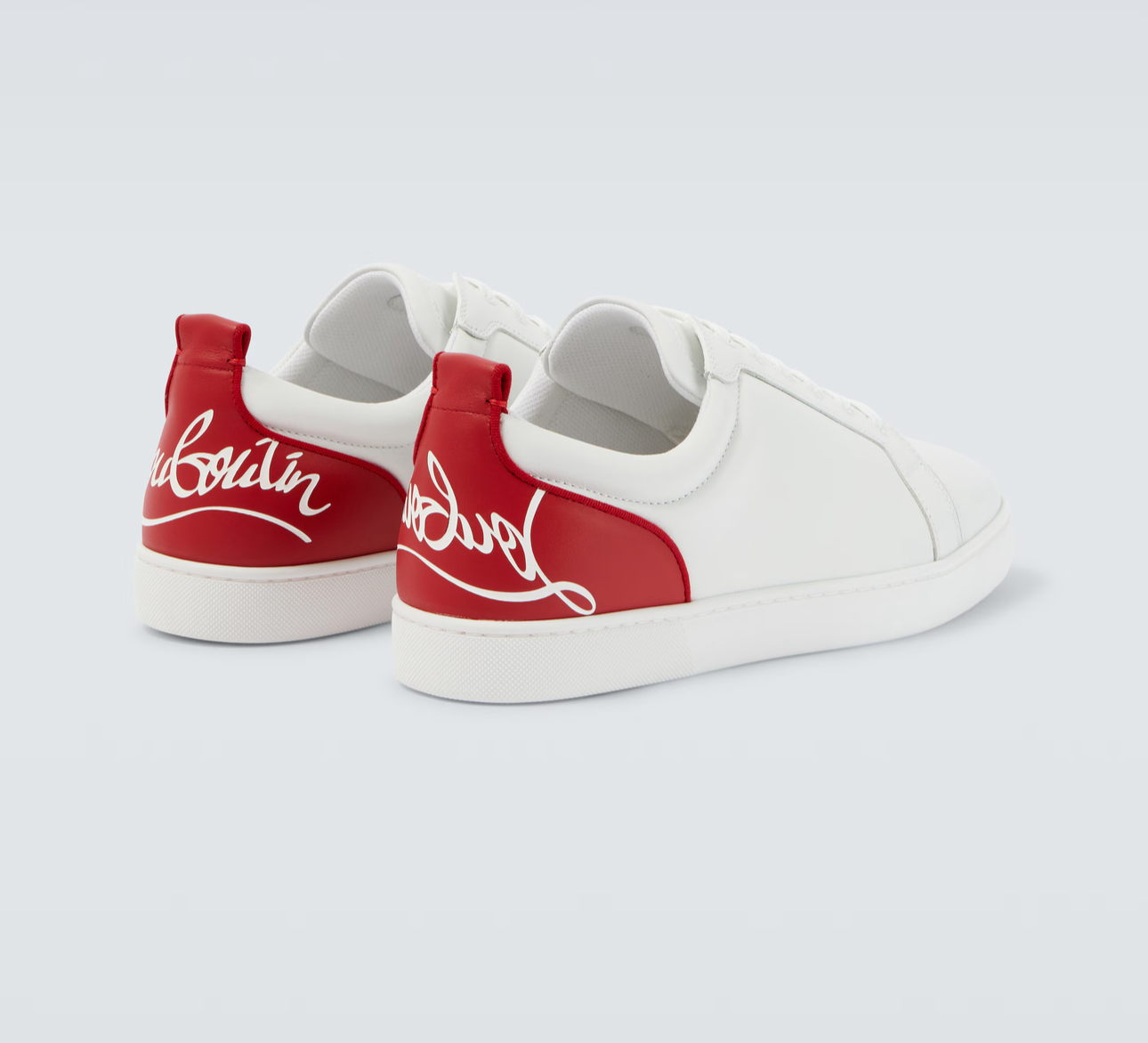 CHRISTIAN LOUBOUTIN sneakers fun Louis Junior in pelle