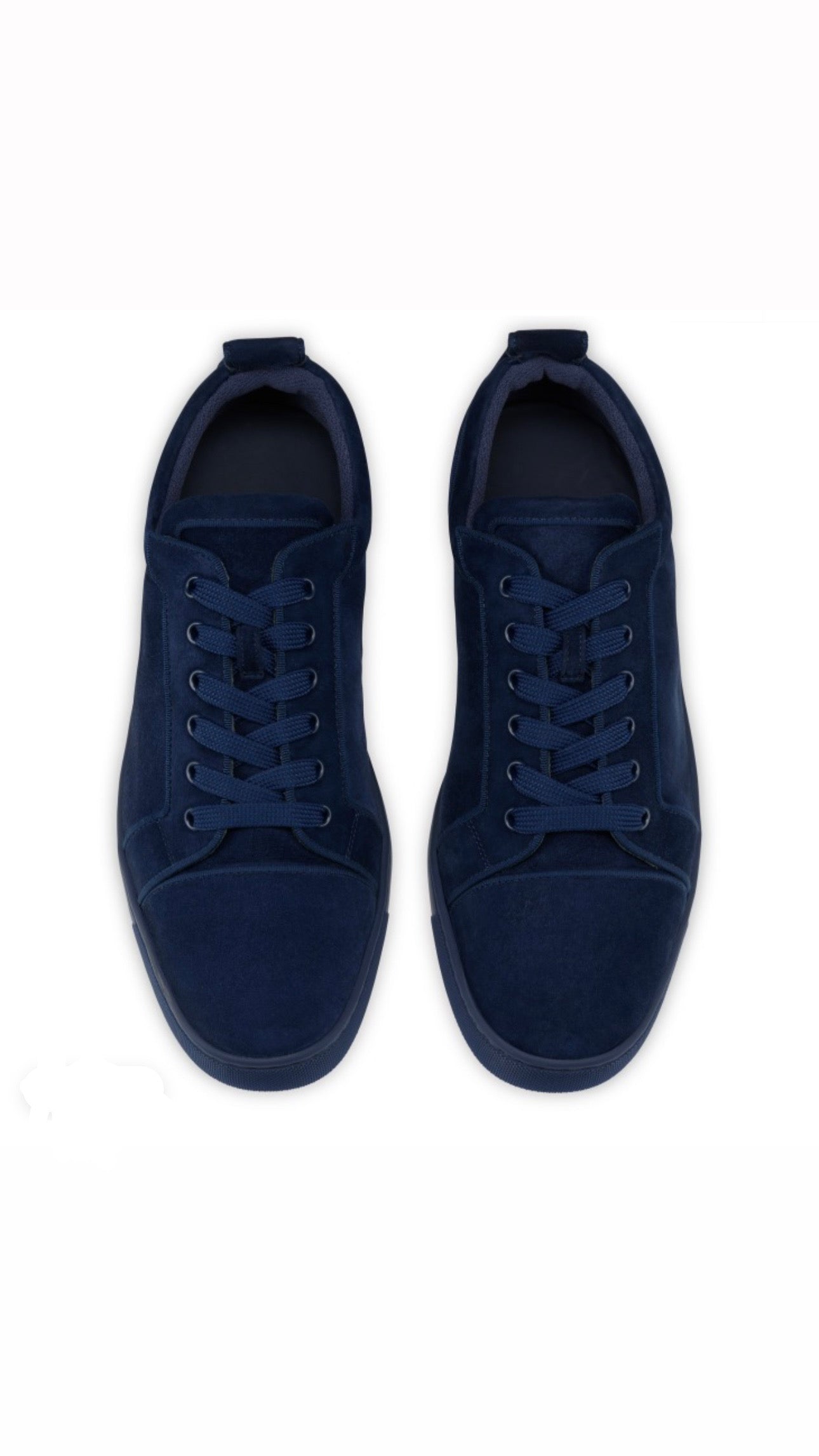 CHRISTIAN LOUBOUTIN louis junior spikers camoscio