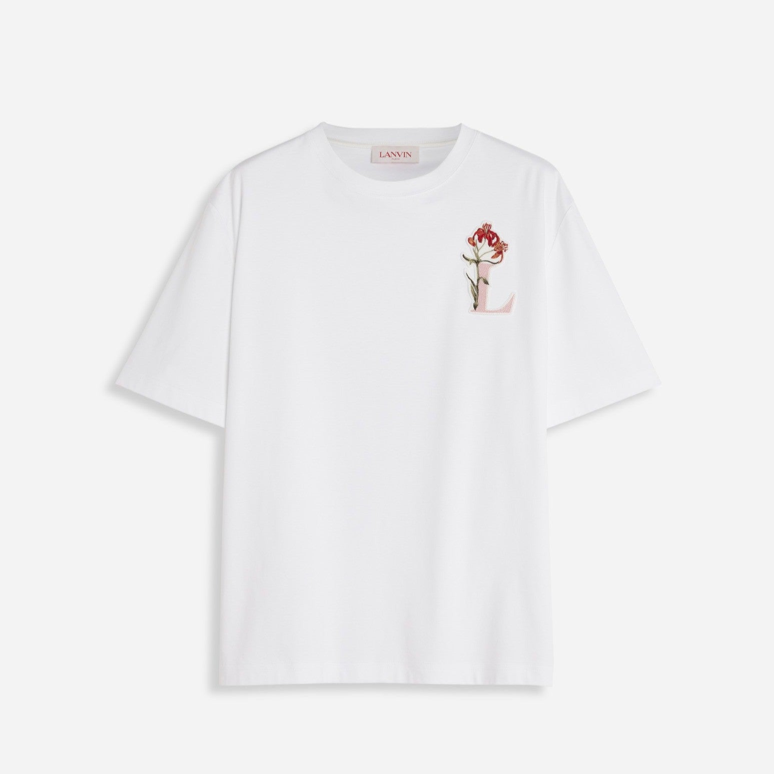 T-SHIRT CON STAMPA BOTANICA LANVIN