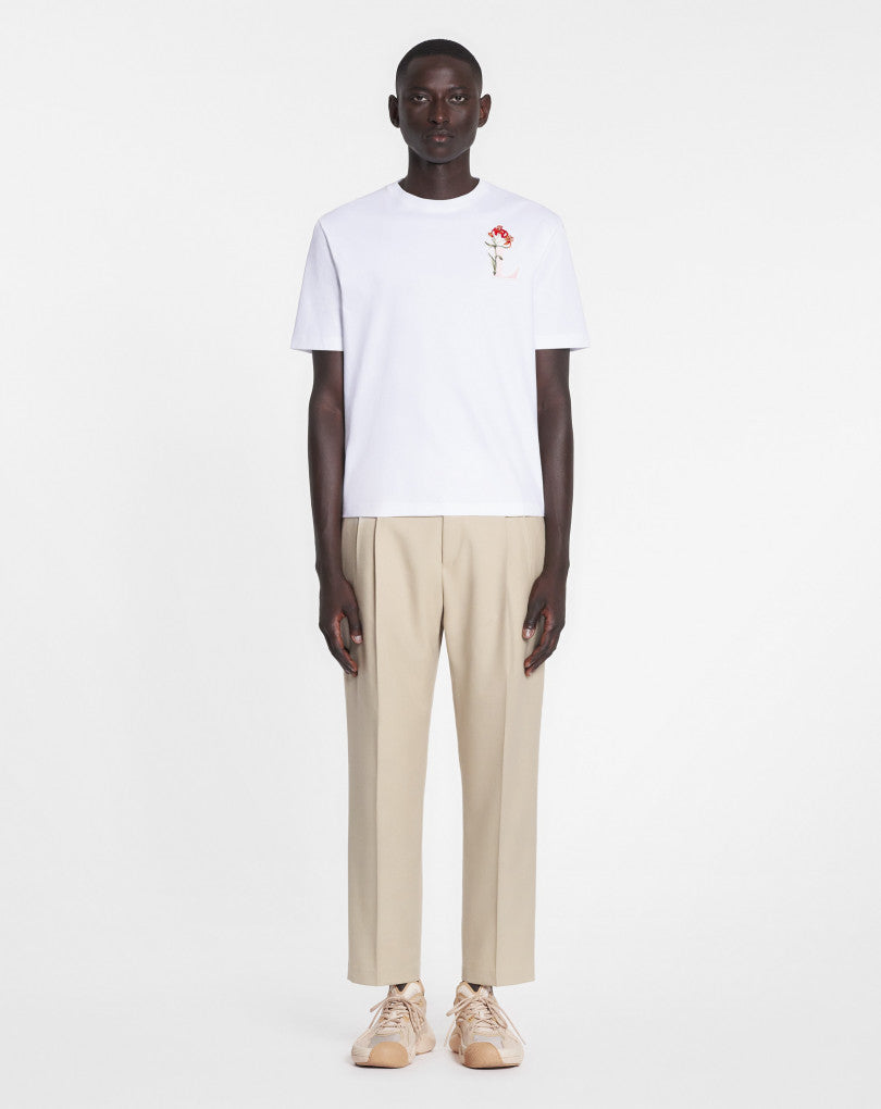 T-SHIRT CON STAMPA BOTANICA LANVIN