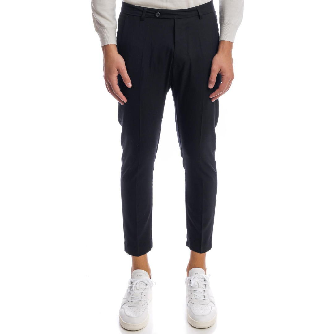 PANTALONI BY AND MONTECARLO/TROP nero