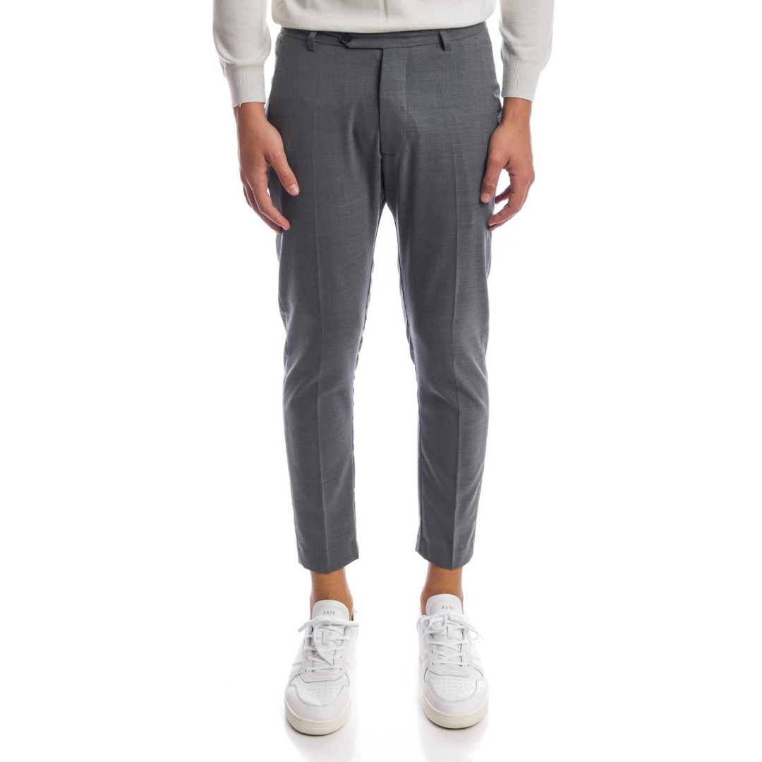 PANTALONI BY AND MONTECARLO/TROP GRIGIO