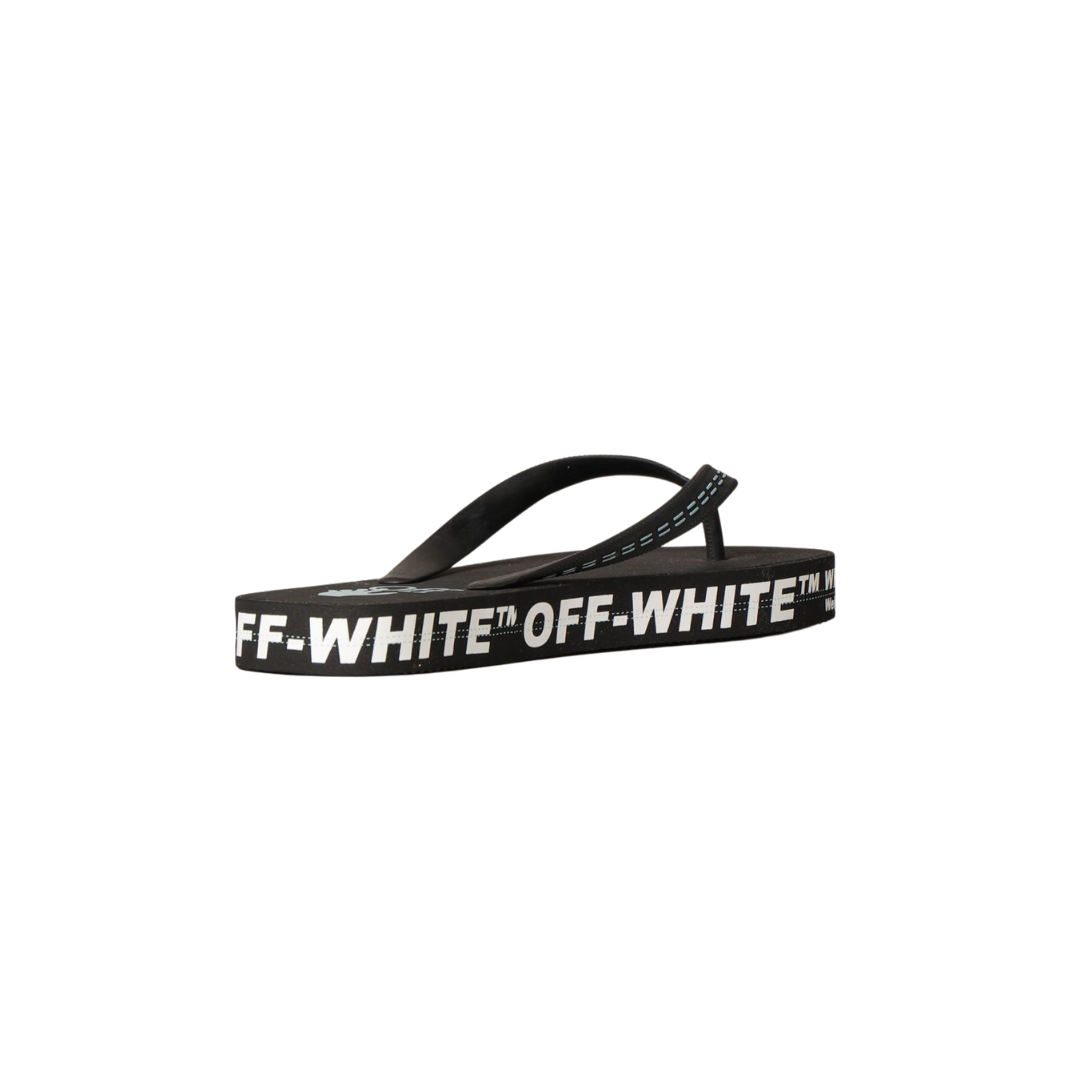 Sandalo a infradito Off White Uomo in gomma con logo