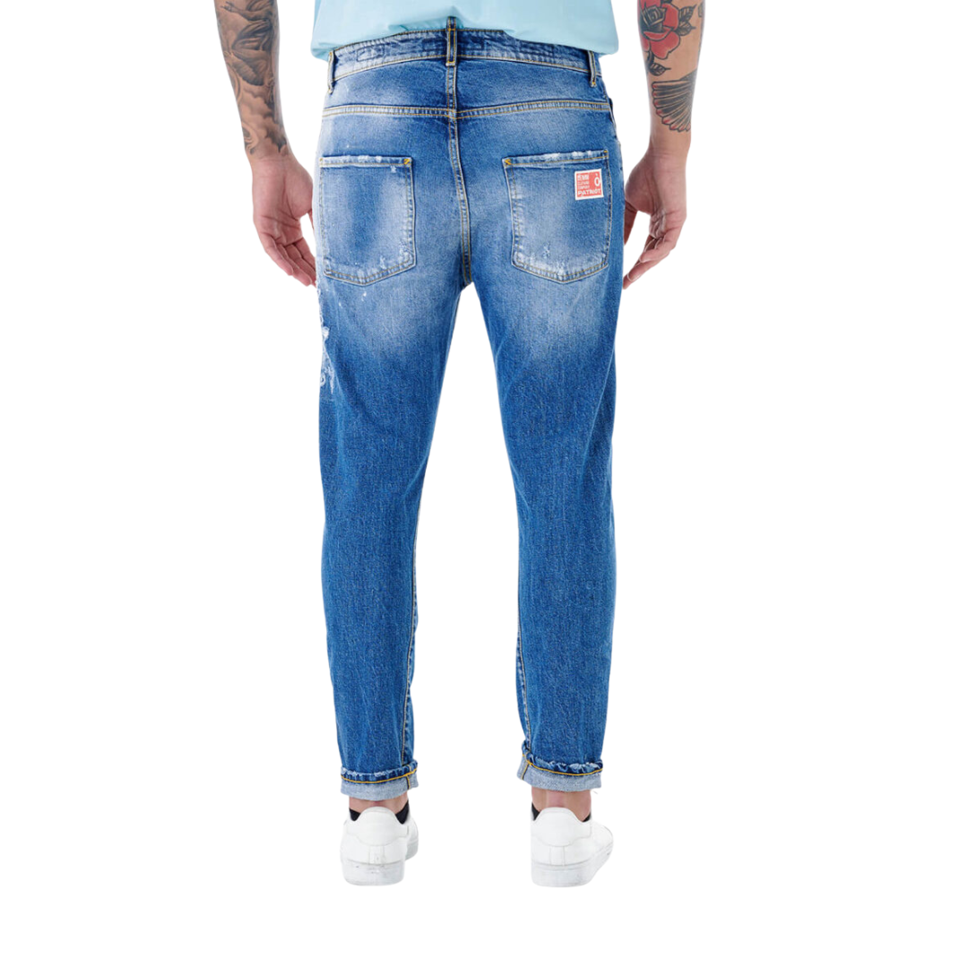 Jeans Patriòt Denim Couture Uomo Carrot Fit