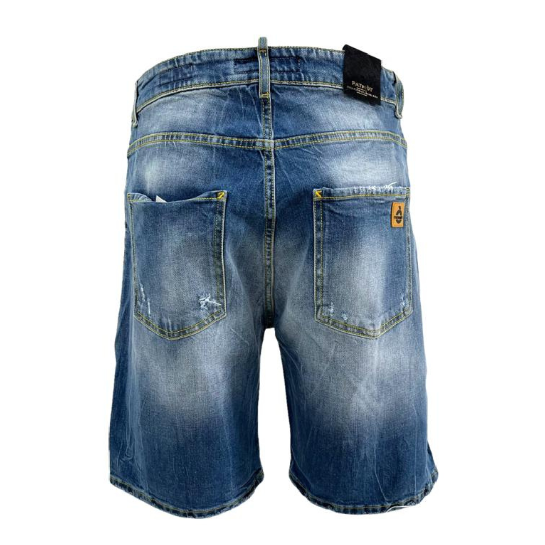 Bermuda PATRIOT JEANS Denim Couture Modello Carrot Fit