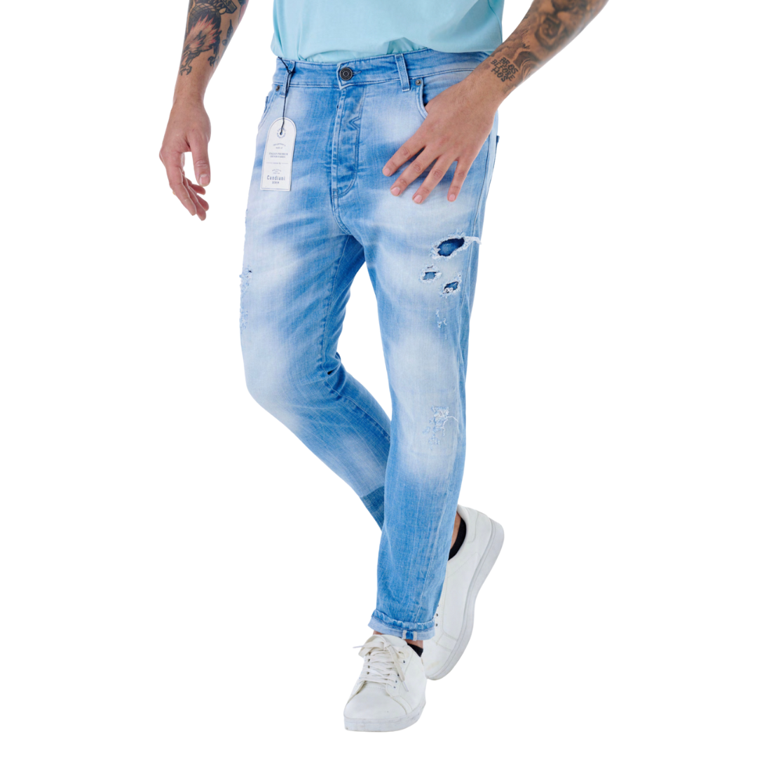 Jeans Patriot Denim Couture Uomo Washed
