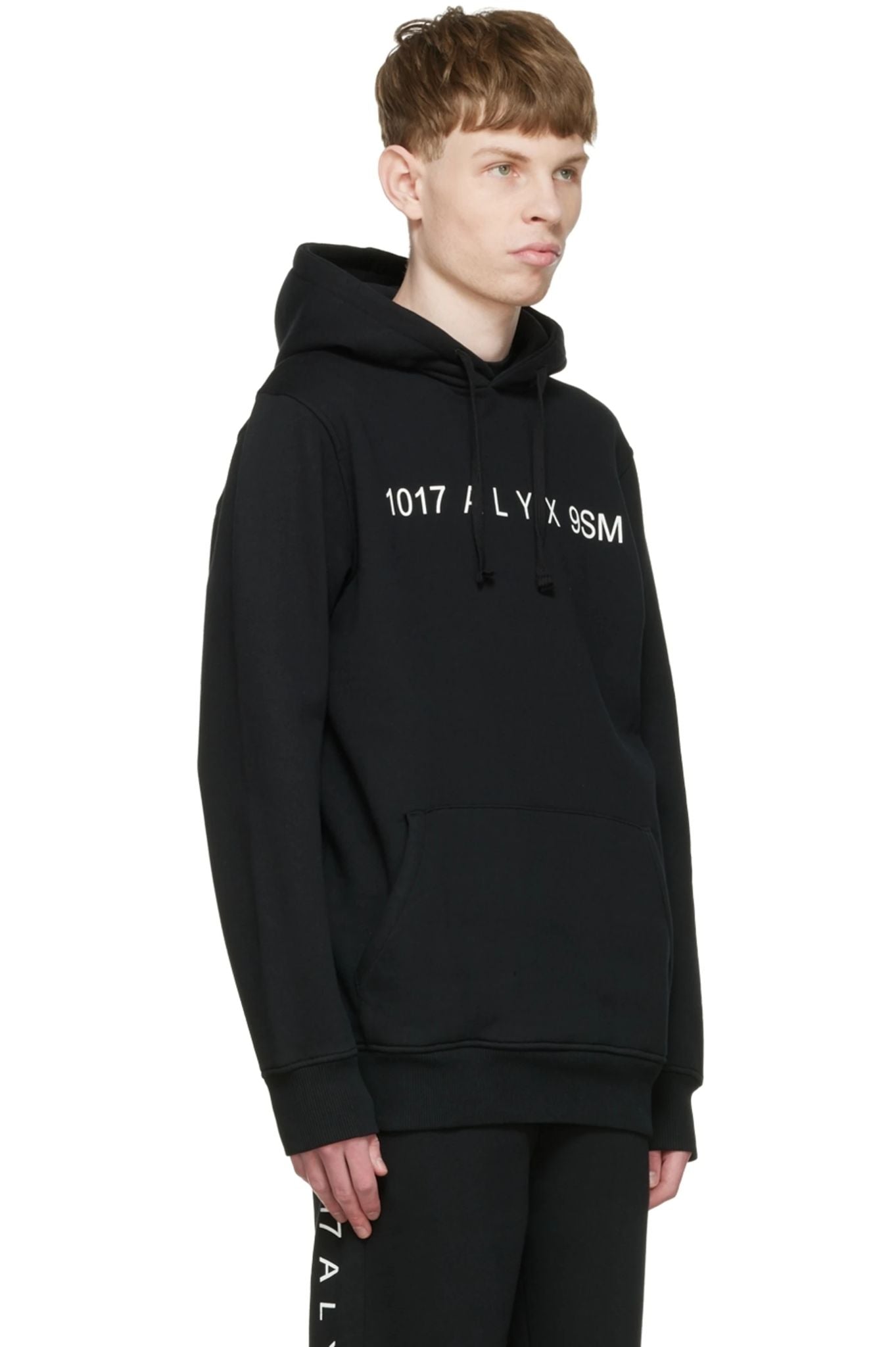1017 ALYX 9SM Black Cotton Hoodie