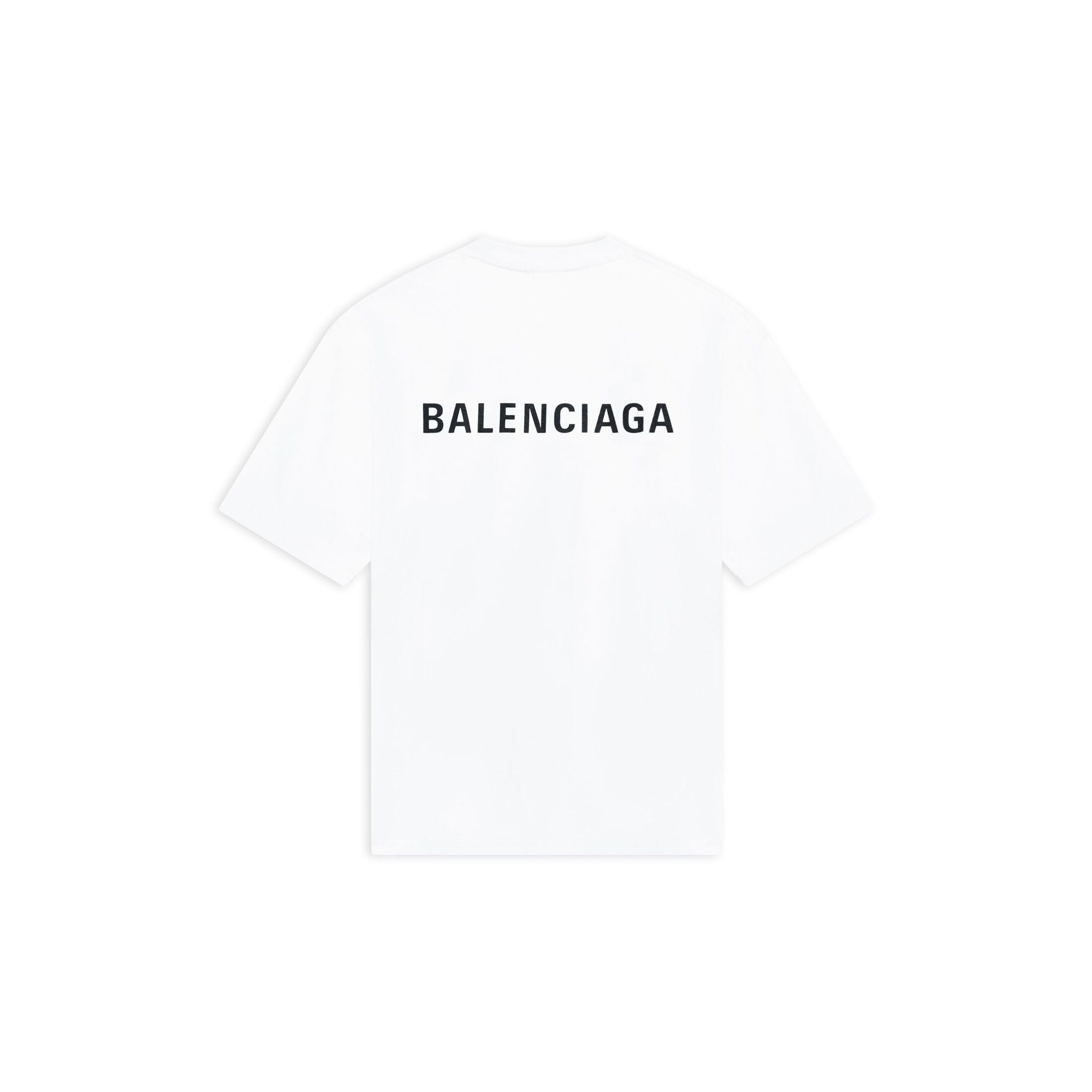 T-SHIRT LOGO MEDIUM FIT DA UOMO IN BIANCO