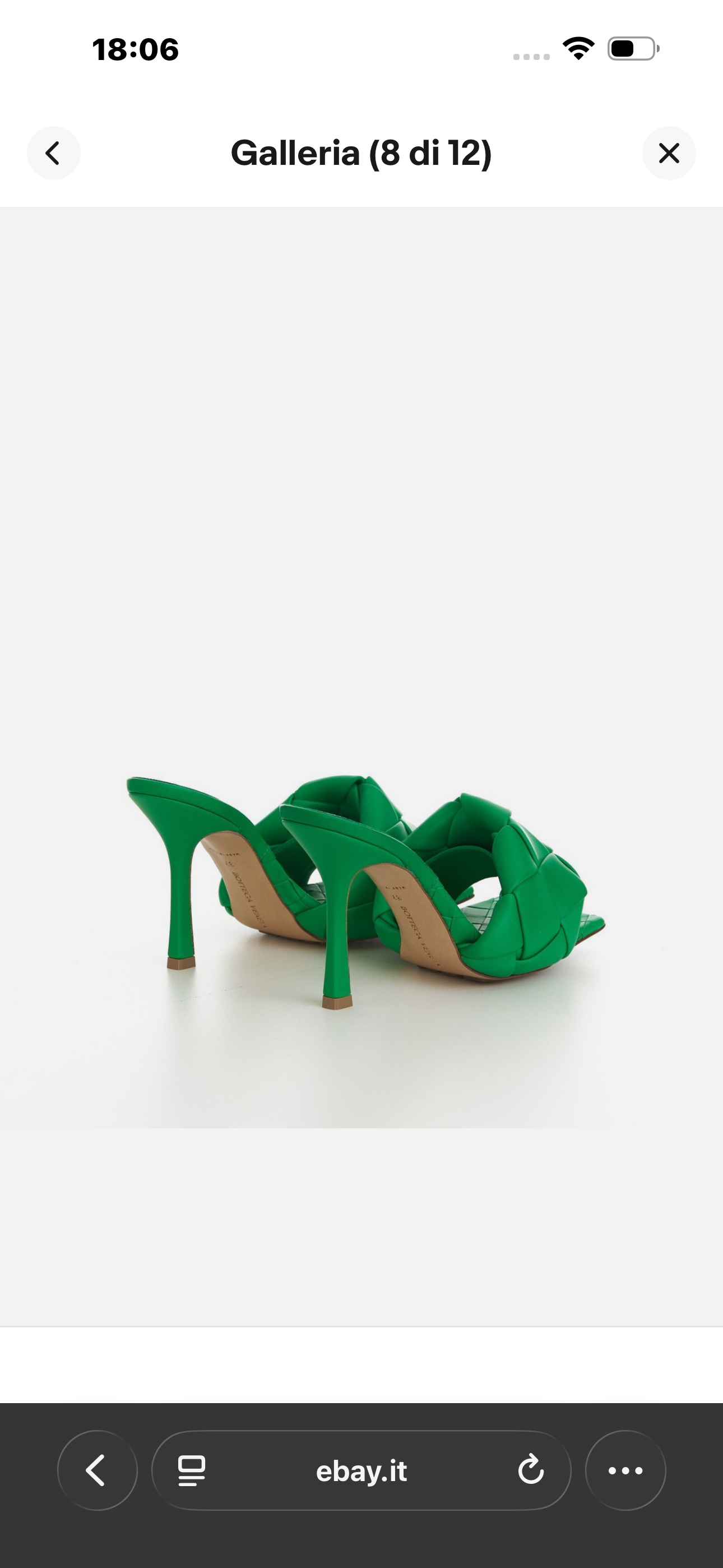LIDO MULES BOTTEGA VENETA