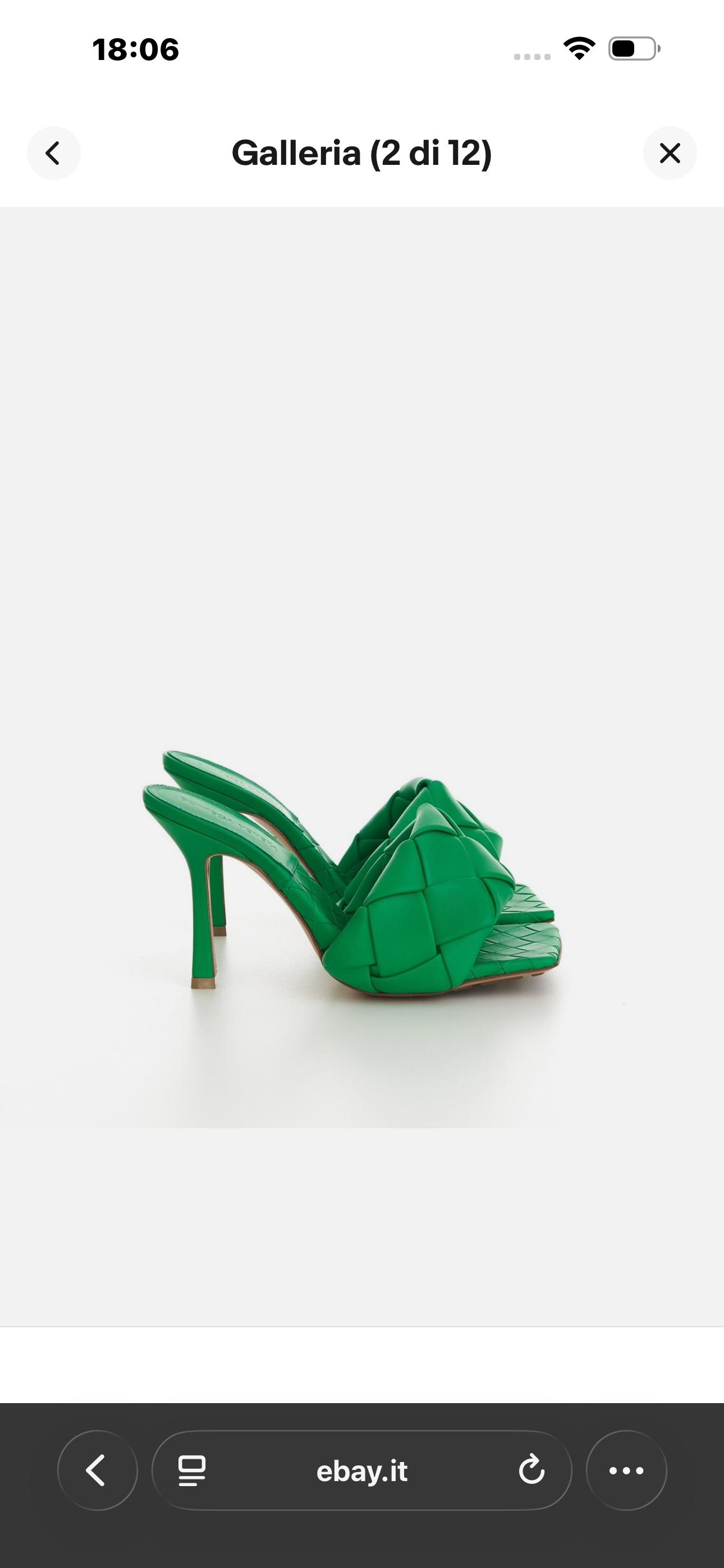 LIDO MULES BOTTEGA VENETA