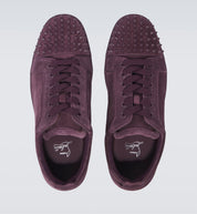 CHRISTIAN LOUBOUTIN louis junior spikers camoscio