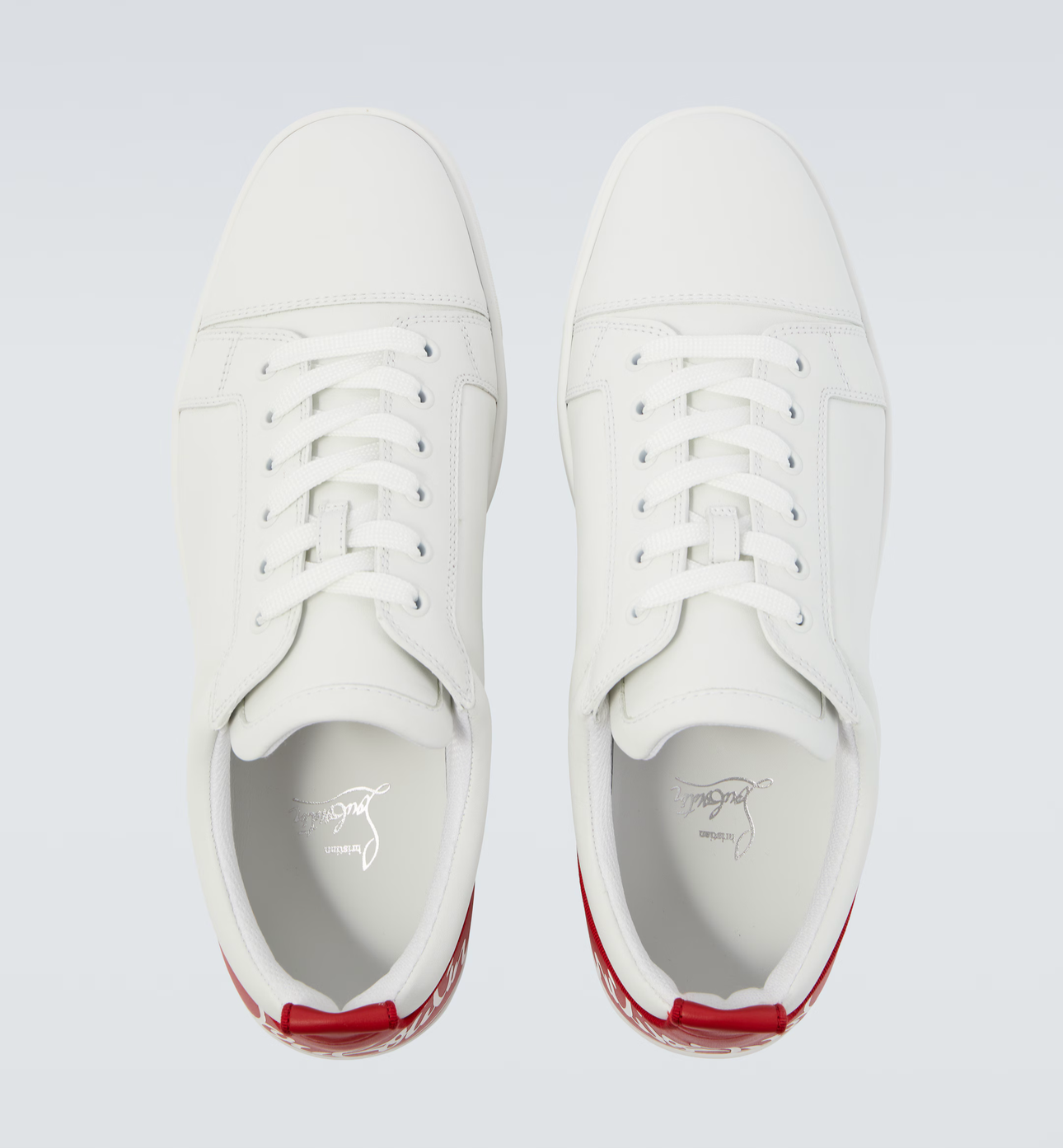 CHRISTIAN LOUBOUTIN sneakers fun  Louis Junior in pelle