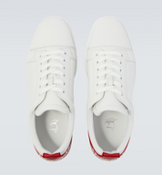 CHRISTIAN LOUBOUTIN sneakers fun  Louis Junior in pelle