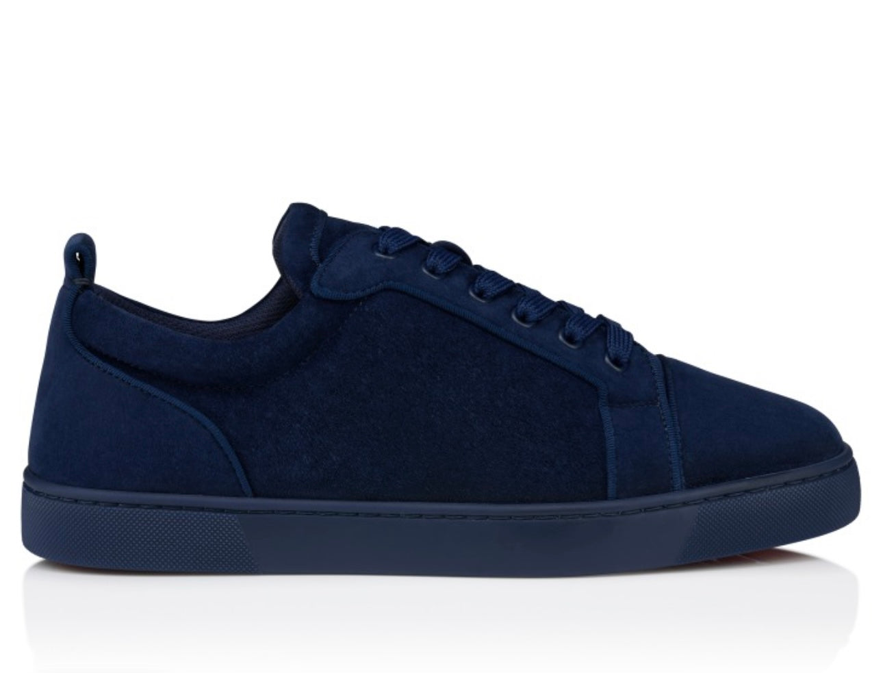 CHRISTIAN LOUBOUTIN louis junior spikers camoscio