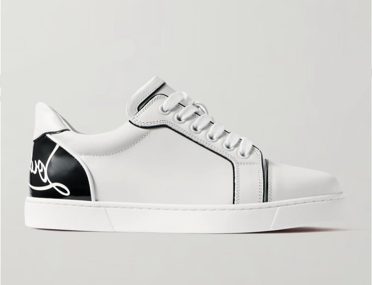 CHRISTIAN LOUBOUTIN sneakers fun  Louis Junior in pelle