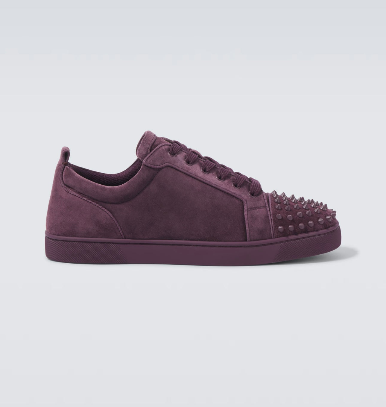 CHRISTIAN LOUBOUTIN louis junior spikers camoscio