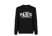 Jacquard sweater established Black