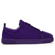 CHRISTIAN LOUBOUTIN louis junior spikers camoscio