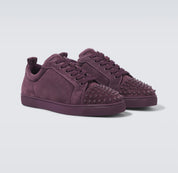 CHRISTIAN LOUBOUTIN louis junior spikers camoscio