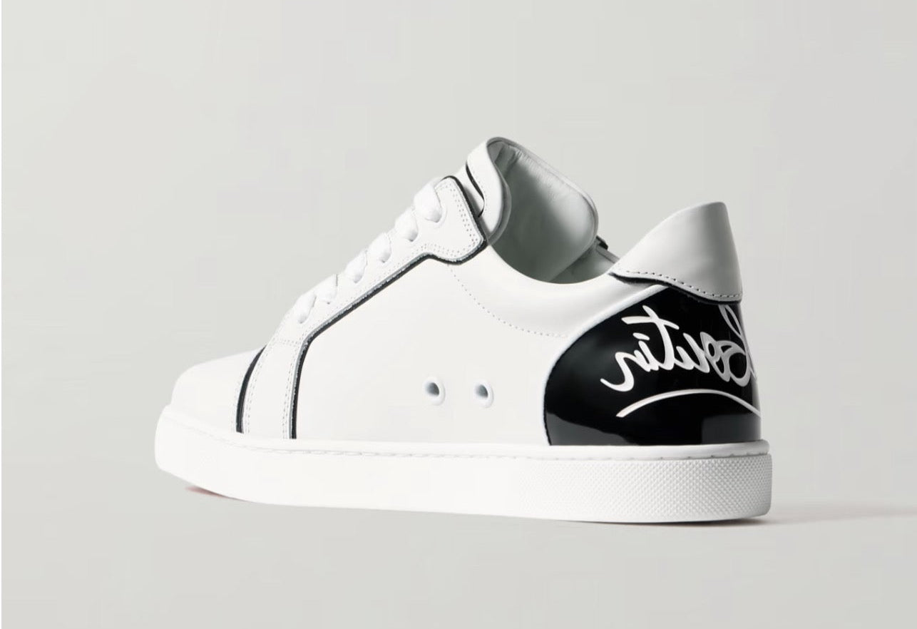 CHRISTIAN LOUBOUTIN sneakers fun  Louis Junior in pelle