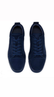 CHRISTIAN LOUBOUTIN louis junior spikers camoscio