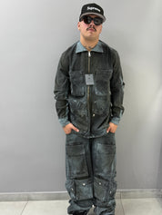CORDINATO MULTIPOCKET TYE DYE ASENSYO