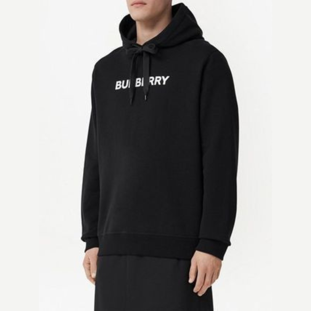 Felpa nera Burberry