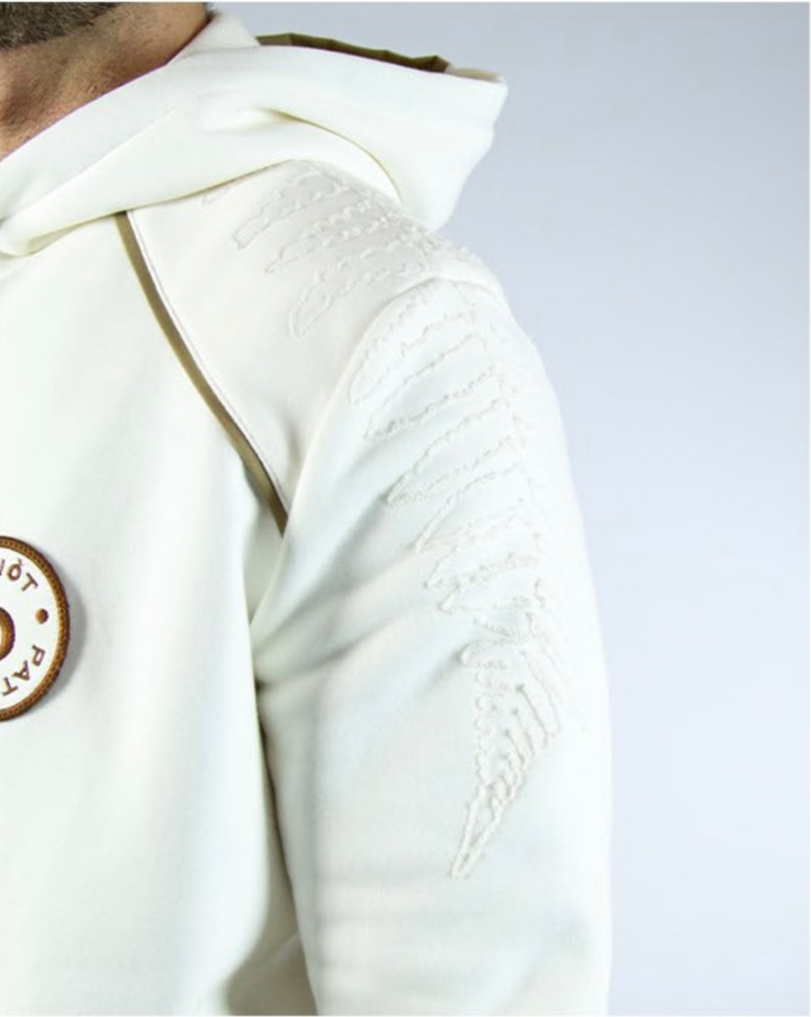 Felpa con zip Patriot