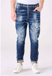 Jeans uomo carrot fit torsion