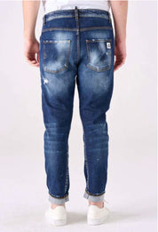 Jeans uomo carrot fit torsion