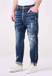 Jeans uomo carrot fit torsion