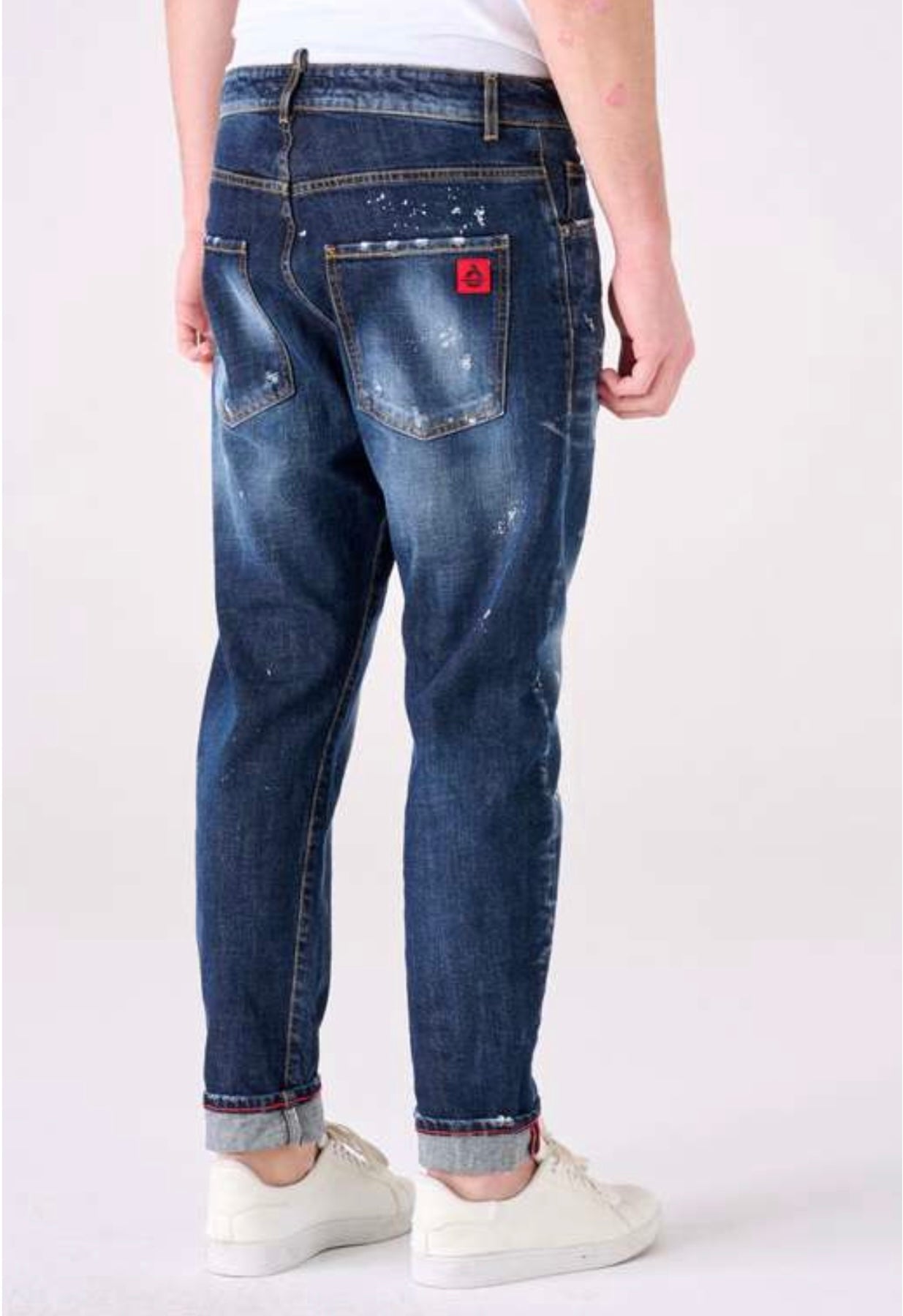 Jeans uomo carrot fit torsion