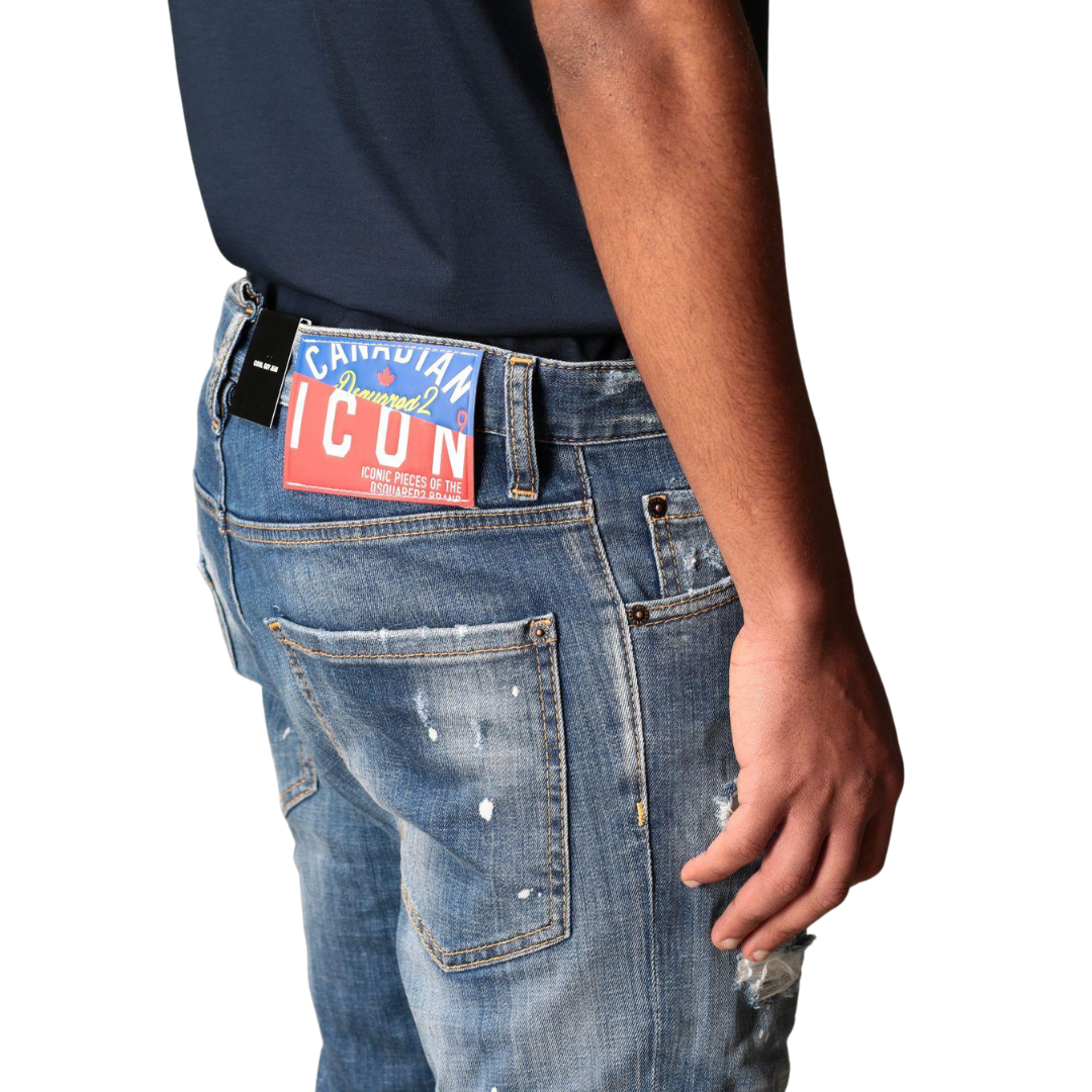 DSQUARED2 Jeans Dsquared2 a 5 tasche in denim used