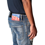 DSQUARED2 Jeans Dsquared2 a 5 tasche in denim used