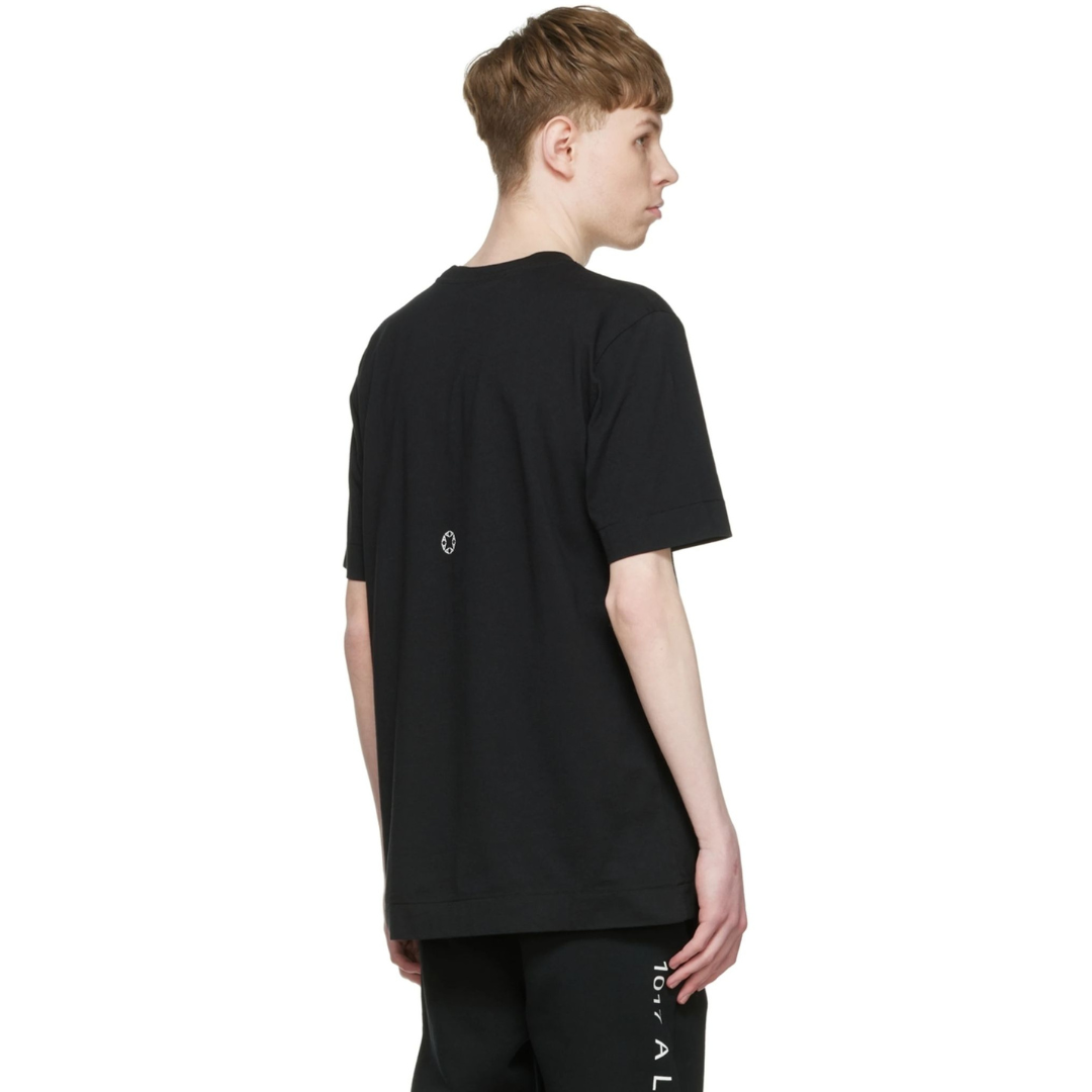 1017 ALYX 9SM Black Cotton T-Shirt