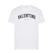 T-SHIRT IN COTONE CON STAMPA VALENTINO