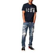 DSQUARED2 Jeans Dsquared2 a 5 tasche in denim used