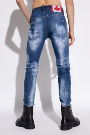 DSQUARED2 Jeans skinny con vita media