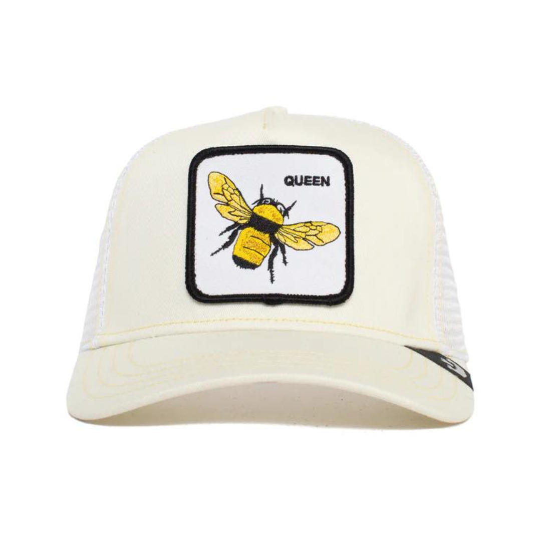 Cappello Trucker GOORIN BROS Bianco Con Patch Queen