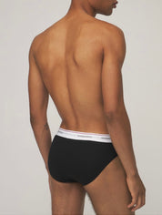 Slip Dsquared2 tri-pack con elastico bianco