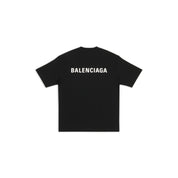 T-SHIRT LOGO MEDIUM FIT DA UOMO IN NERO