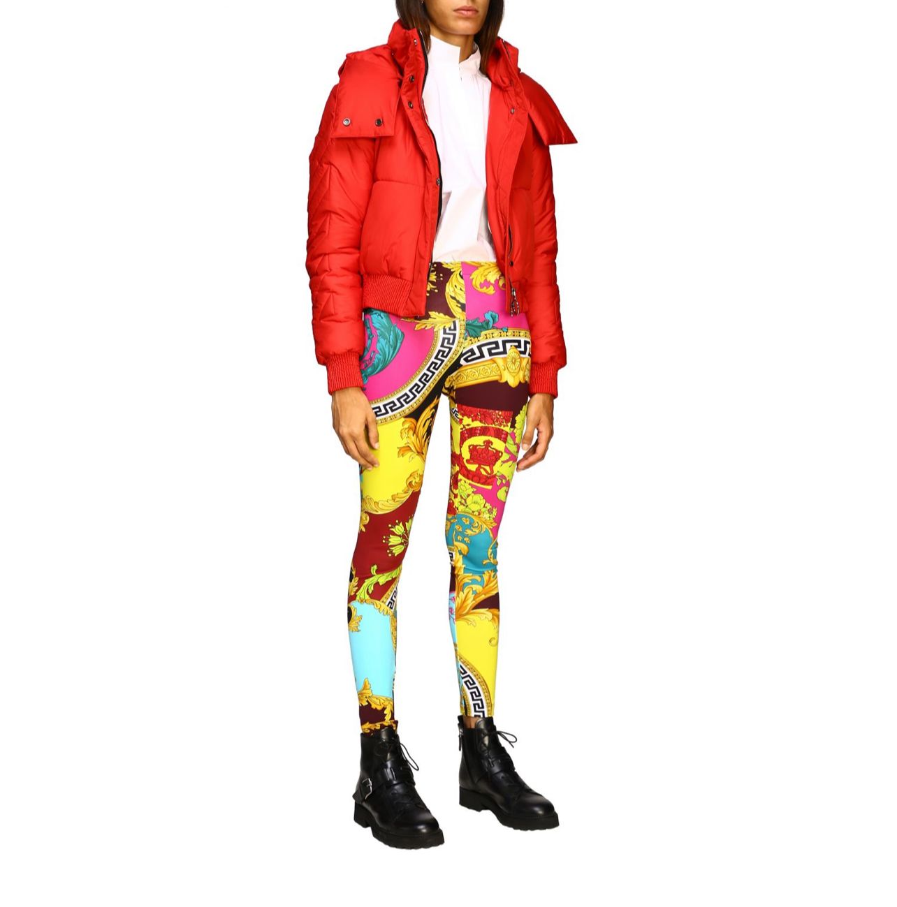 Bomber off-white Donna Rosso