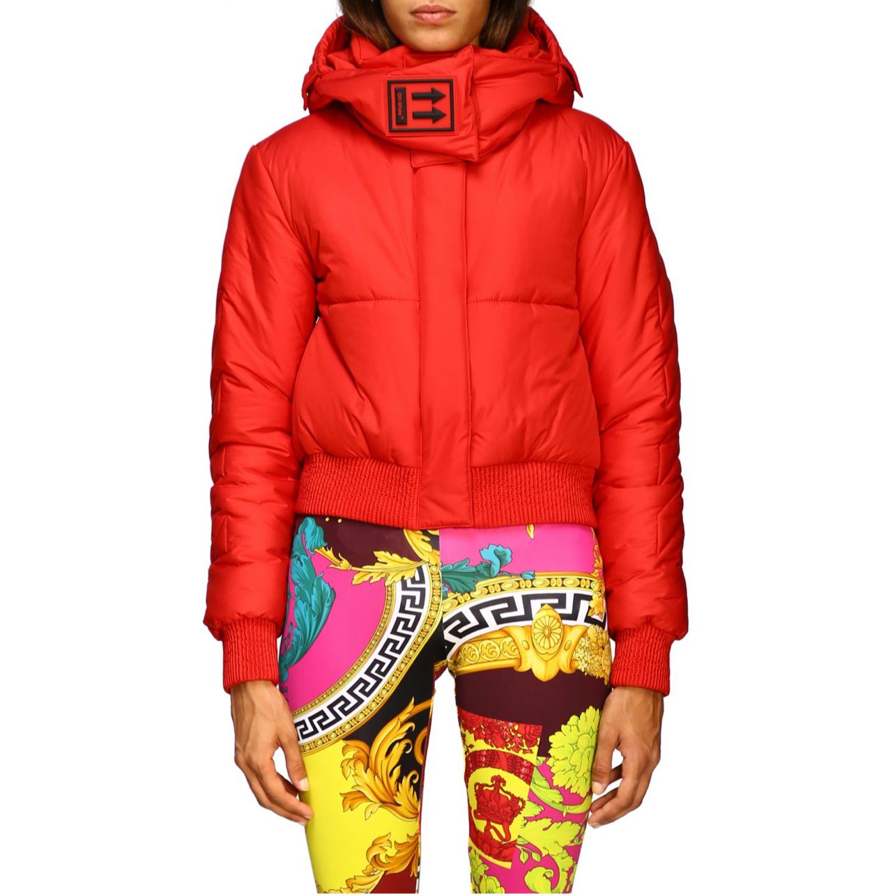 Bomber off-white Donna Rosso