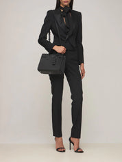 Saint Laurent BORSA BABY "SAC DE JOUR" IN PELLE MARTELLATA